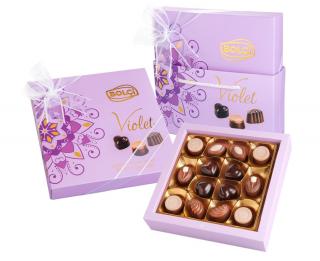 Assorted Pralines Violet 170 g BOLCI