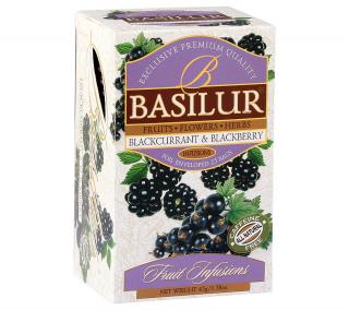 Basilur Fruit Blackcurrant & Blackberry 25x1,8g
