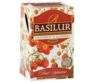 Basilur Fruit Strawberry & Raspberry 25x1,8g