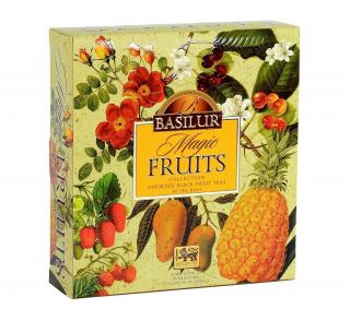 Basilur Magic Fruits Assorted (Kazeta 4 druhů čajů Magic Fruits Assorted Basilur)