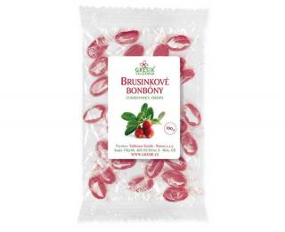 Brusinkové bonbóny 100 g GREŠÍK