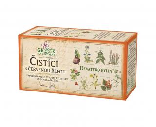 Bylinný čaj Čistící 20x1,5 g GREŠÍK