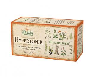 Bylinný čaj Hypertonik 20x1,5 g GREŠÍK