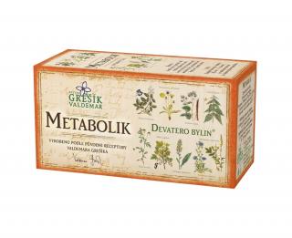 Bylinný čaj Metabolik 20x1,5 g GREŠÍK