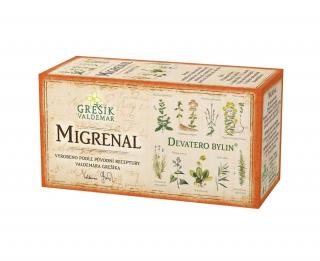 Bylinný čaj Migrenal 20x1,5 g GREŠÍK