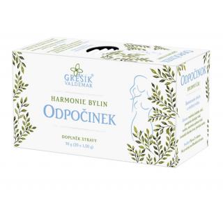 Bylinný čaj Odpočinek 20x1,5 g GREŠÍK