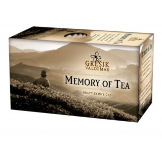 Černý čaj Memory of Tea GREŠÍK