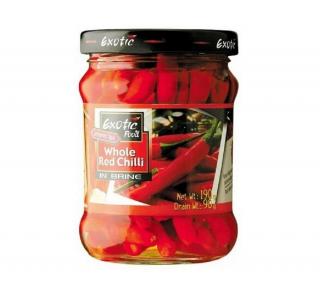 Červené chilli papričky 190 g Exotic Food