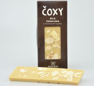 ČOXY bílá čokoláda s mandlemi a xylitolem 50 g NATURAL J.