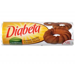 Diabeta Věnečky kakaové 100 g PLH