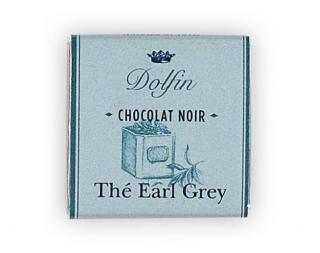 Dolfin hořká čokoláda Earl Grey 5 g