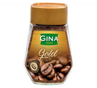 GINA GOLD Instantní káva ve skle 100 g