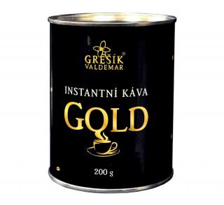 Instantní káva GOLD 200 g GREŠÍK