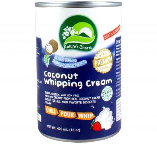 Kokosový krém ke šlehání Premium 400 ml NATURE´S CHARM