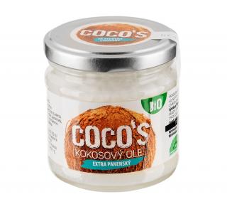 Kokosový olej panenský 200 ml Bio Health Link