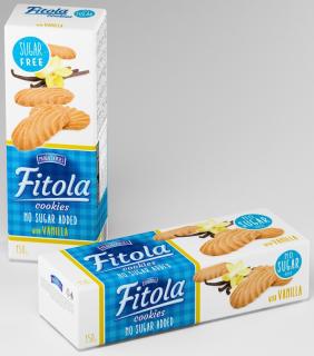 Křehké sušenky vanilkové 150 g FITOLA