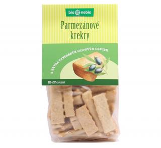 Krekry Parmezánové Bio 130 g BioNebio