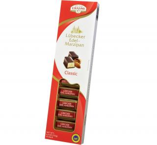 Lübecký marcipán v čokoládě 125 g ERASMI