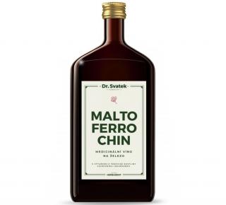 Maltoferrochin železité víno 500 ml Dr. Svatek