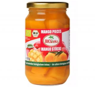 Mango kousky v ananasové šťávě 350 g BIO BIOLanka