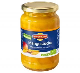 Mango kousky v ovocné šťávě 350 g BIO MORGENLAND