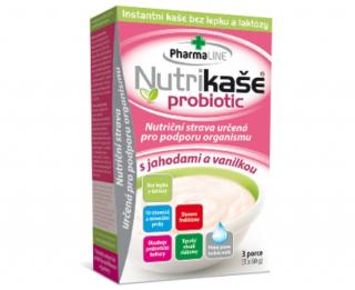 Nutrikaše probiotic jahoda vanilka 180 g MOGADOR