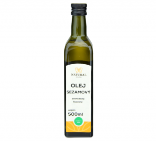 Olej sezamový 500 ml NATURAL J.