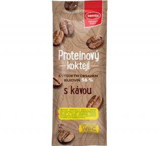 Proteinový koktejl s kávou 30 g SEMIX