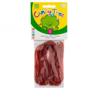 Provázky s příchutí malin 75 g BIO CANDY TREE