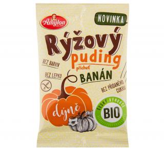 Pudink rýžový dýně a banán bezlepkový 40 g BIO AMYLON