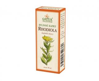 Rhodiola - kapky 50 ml GREŠÍK