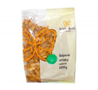 Sójové oříšky pražené solené 100 g NATURAL J.