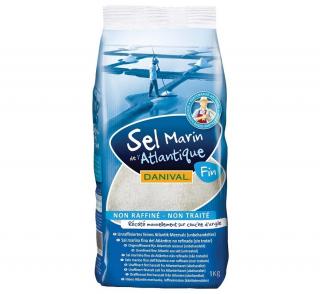 Sůl mořská jemná 1 kg DANIVAL