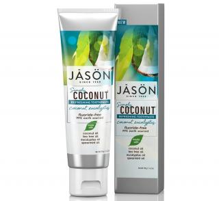 Zubní pasta kokos-eukalypt 119 g JASON