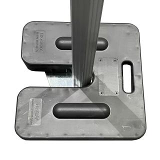 24kg ECO MAGNETIT závaží pro nůžkové stany (Sada 2x ks á 12 kg) (Závaží pro párty stany - jednoduchý a bezpečný způsob kotvení nůžkových párty stanů na tvrdém povrchu)