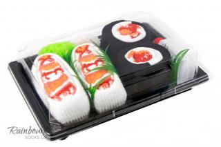 Stylové ponožky Sushi Box (Shrimp, Shrimp) Velikost: EU 41-46