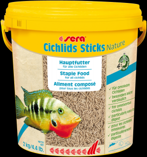 Sera Cichlids Sticks Nature 10L  (Sera Cichlids Sticks Nature 10000ml (2 kg))