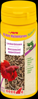 Sera FD Mückenlarven - patentky 50 ml (Sera FD Bloodworms Nature 50ml - larvy pakomárů)