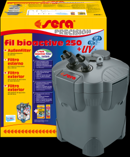 Sera fil BioActive 250 +UV − 750 l/h (Sera fil BioActive 250 +UV venkovní (externí) filtr)