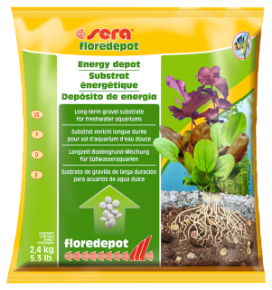 Sera floredepot 2.200 ml sáček (Sera floredepot 2.4kg pro 60L akvárium)