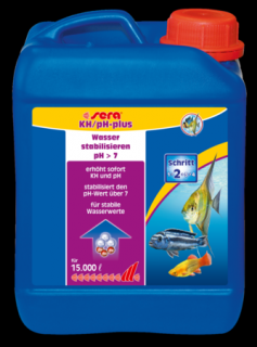 Sera KH/pH-plus 2500ml (Sera KH/pH-plus 2.5L pro 15.000 tvrdých litrů)
