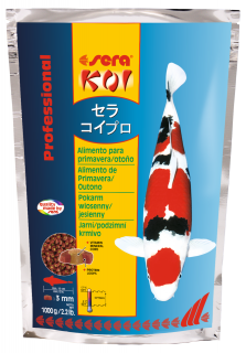 Sera KOI Professional jarní/podzimní krmivo 1000g (Sera KOI Professional Spring/Autum Food 1Kg)