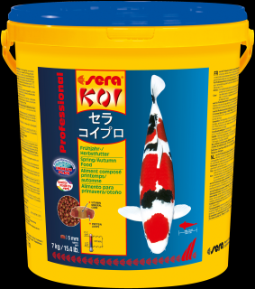 Sera KOI Professional jarní/podzimní krmivo 21L (7kg) (Sera KOI Professional Spring/Autum Food 7Kg)