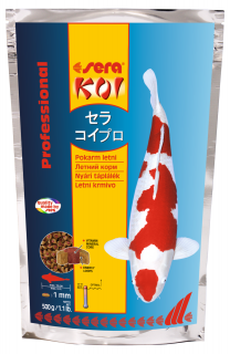 Sera KOI Professional letní krmivo 500g (Sera KOI Professional Summer Food 500g)