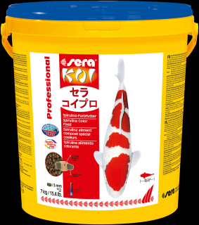 Sera KOI Professional Spirulina Color Food 21L (7kg) (Sera KOI Professional Spirulina Color Food 21L (7kg))