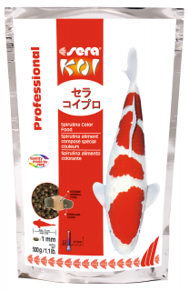 Sera KOI Professional Spirulina Color Food 500g (Sera KOI Professional Spirulina Color Food 500g)
