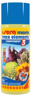 Sera marin COMPONENT 3 trace elements Anionics 500ml (Sera marin COMPONENT 3 stopové prvky aniony na 5.000 litrů vody)