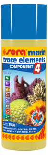 Sera marin COMPONENT 4 trace elements Kationics 250ml (Sera marin COMPONENT 4 na 2.500 litrů vody)