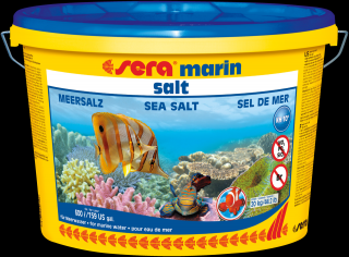 Sera marine salt 20kg (mořská sůl) (Sera mořská sůl 20Kg na 600 litrů)