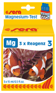 Sera Mg-Test magnesium 3x15ml pack (Sera Test-horčík - magnézium činidlo - náhradná náplň)